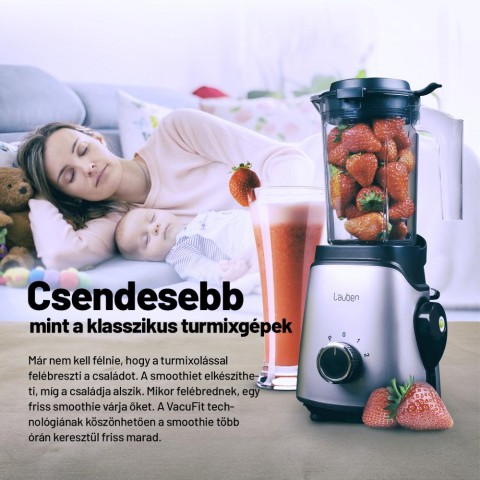 Lauben VacuFit Blender VB01 - Vákumos Smoothie mixer